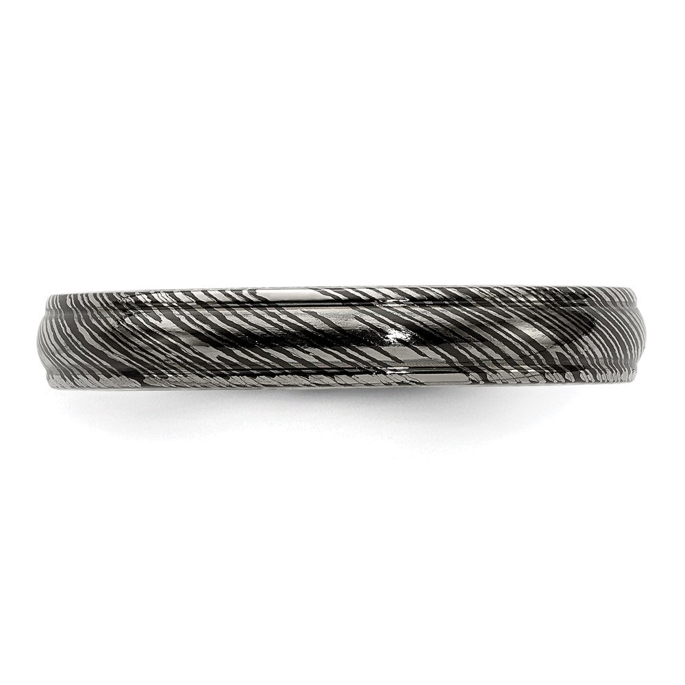 Edward Mirell Timoku Domed Ridged Edge 4mm Band
