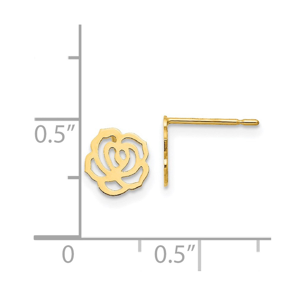 14k Madi K Children's Flower Post Earrings