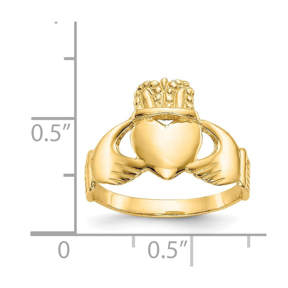 14k Ladies Claddagh Ring