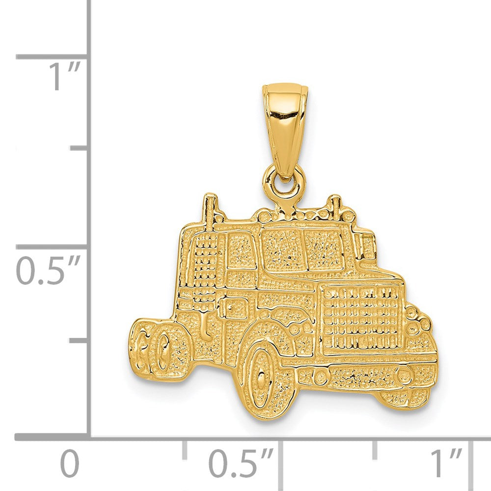 14k Truck Cab Pendant