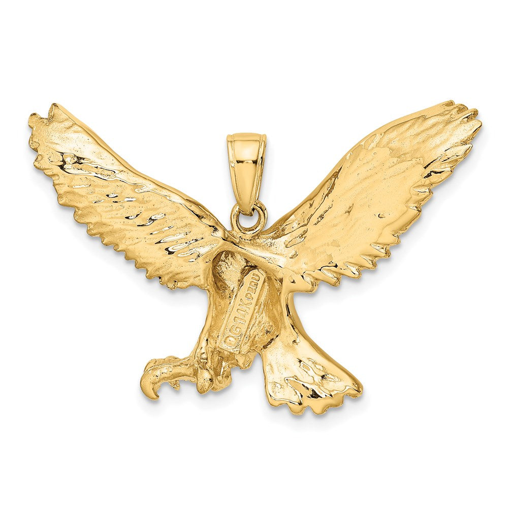 14k Eagle Pendant