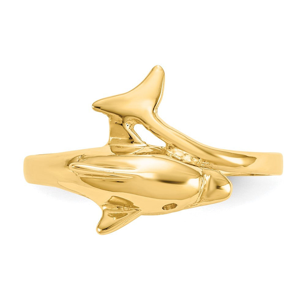 14k Dolphin Ring