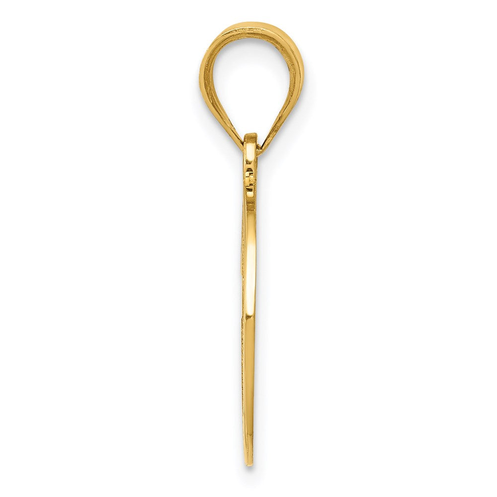 14k Reversible Cross & 1st Holy Communion Charm