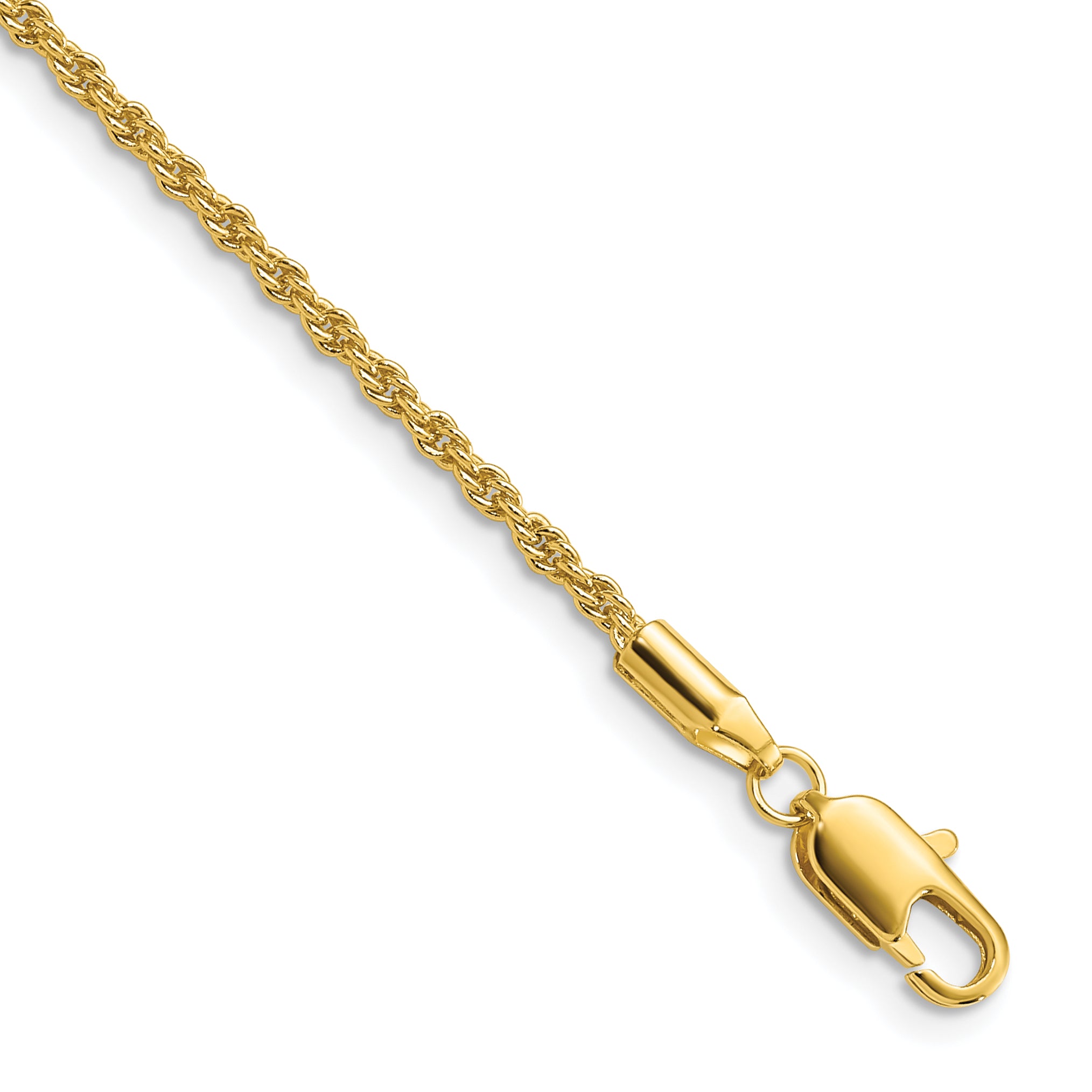 Kelly Waters Gold-plated 2mm French Rope 18 inch Chain