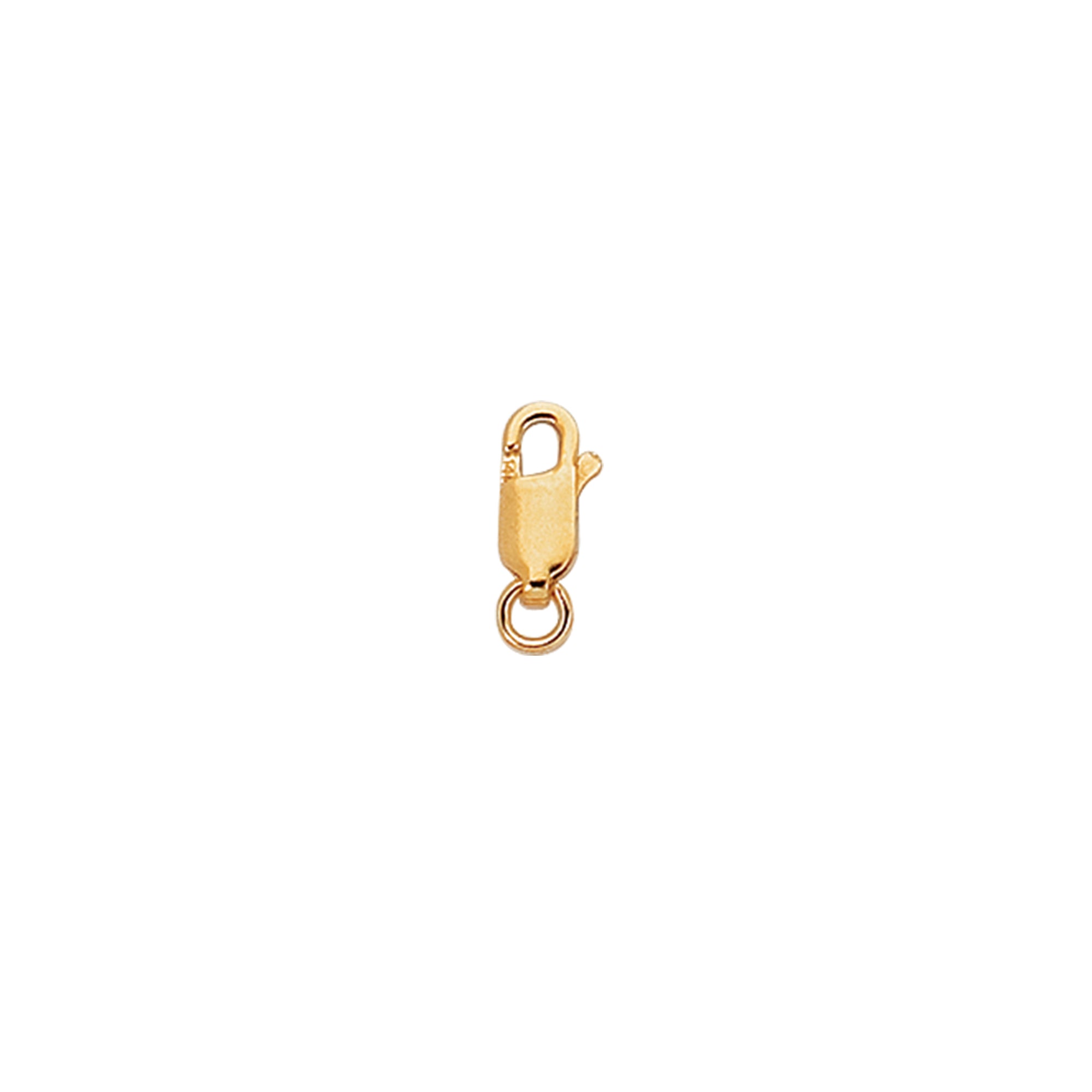14K Yellow Gold 9Mm Rectangular Lobster Lock
