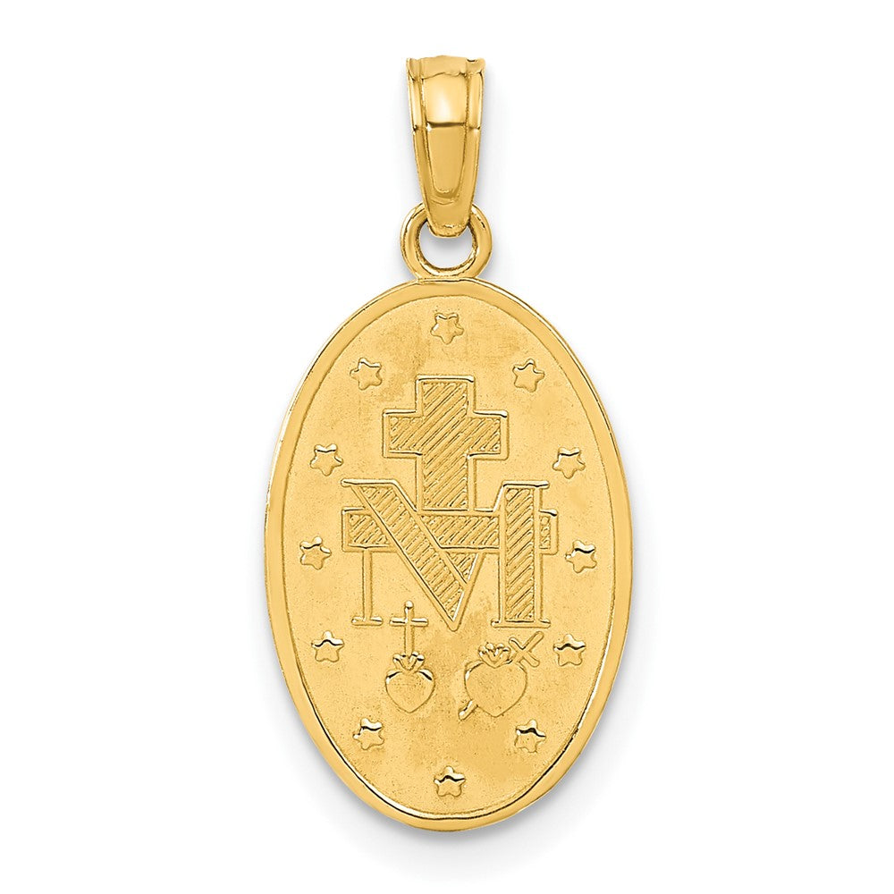 14k Miraculous Medal Pendant