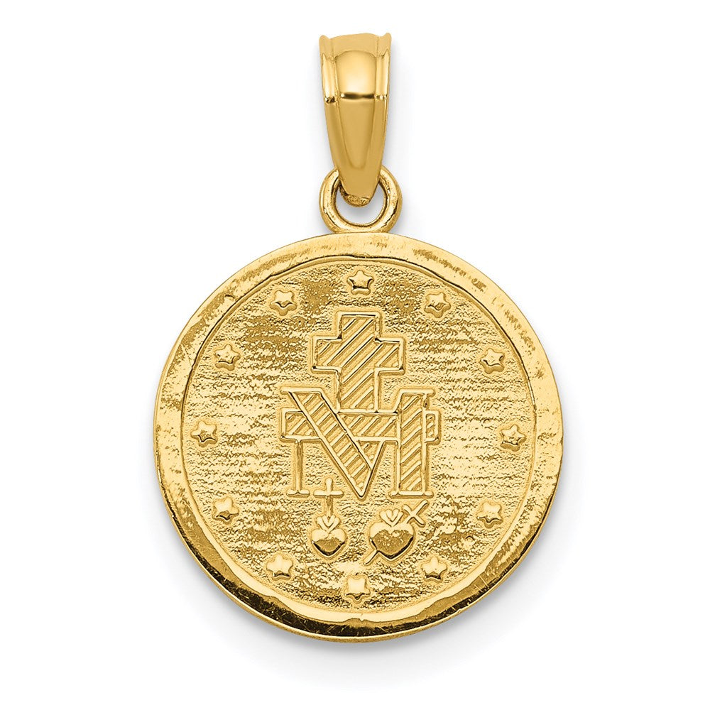 14k Miraculous Medal Pendant