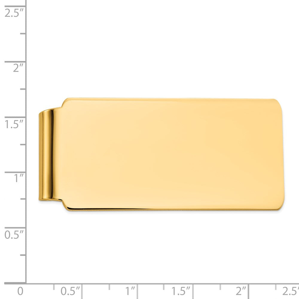 14k Men's Polished Money Clip