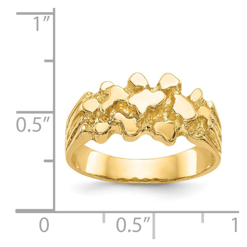 14k Nugget Ring