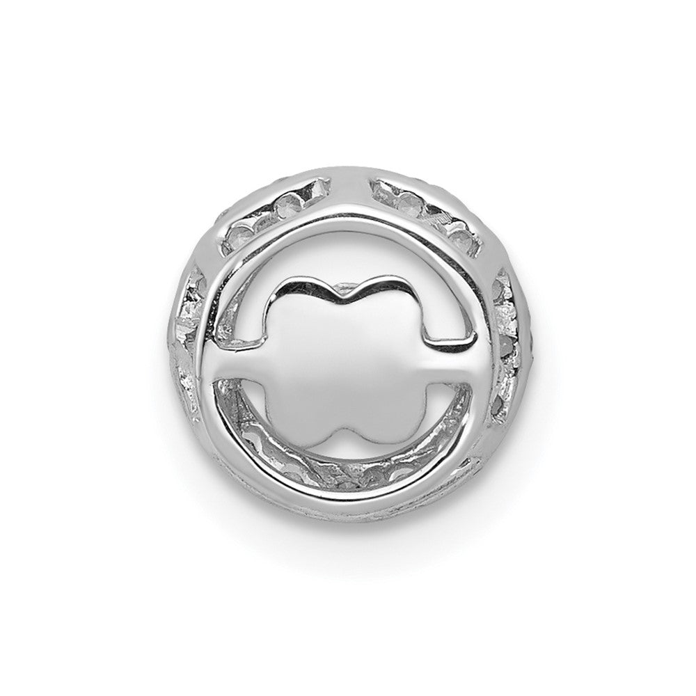 14K White Gold Vibrant Lab Grown Diamond Vs/Si Fgh Polished Round Pe