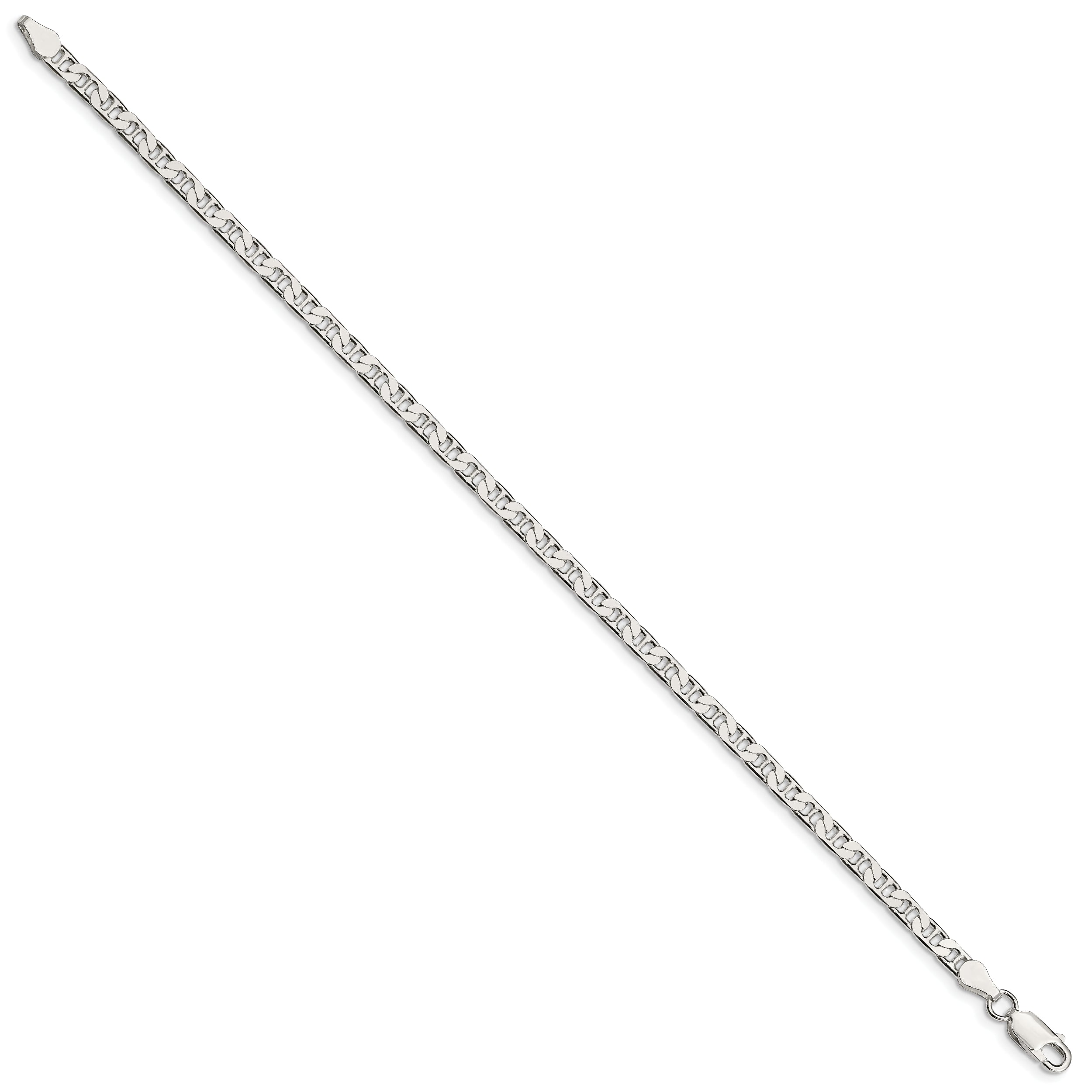 Sterling Silver 3.75mm Flat Anchor Chain