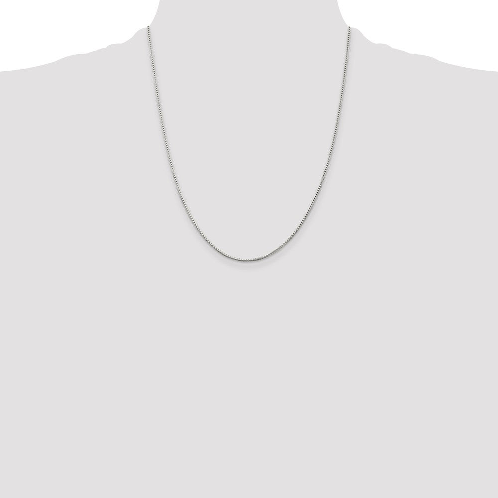 Sterling Silver 1.25mm Box Chain