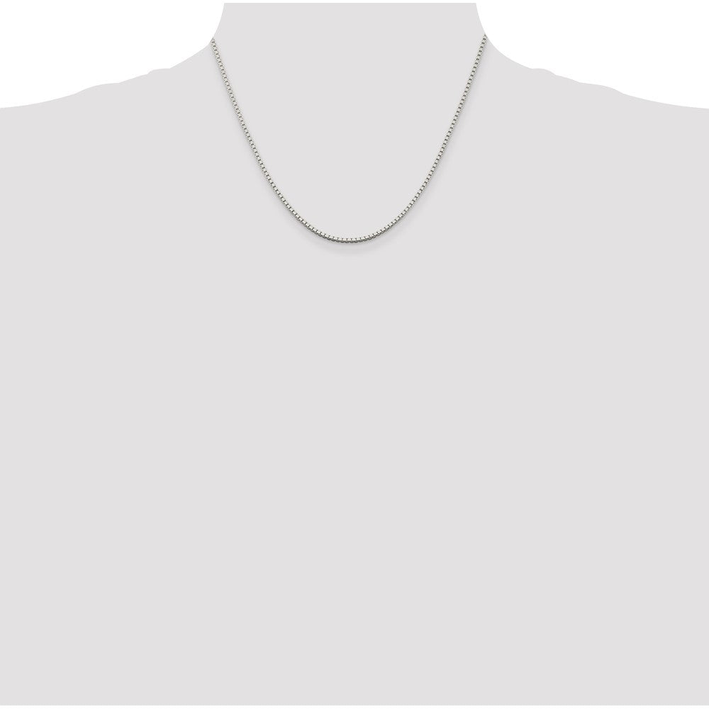 Sterling Silver 1.75mm Box Chain