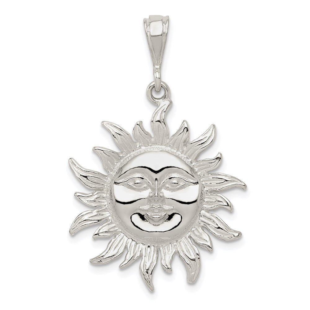 Sterling Silver Sun Pendant