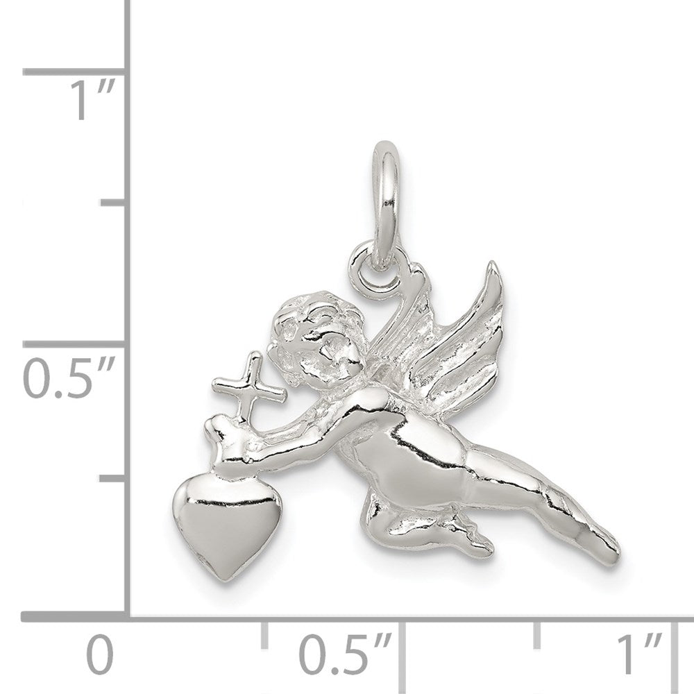 Sterling Silver Cupid Charm