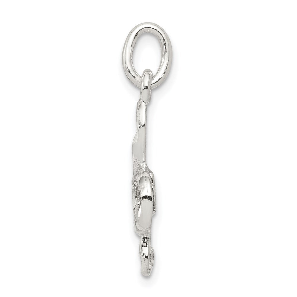 Sterling Silver Treble Clef Charm