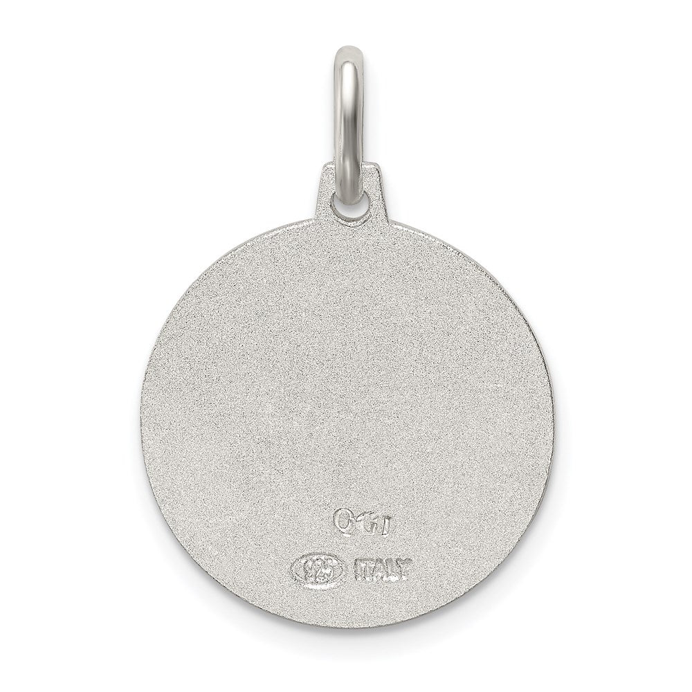 Sterling Silver St. Christopher Medal