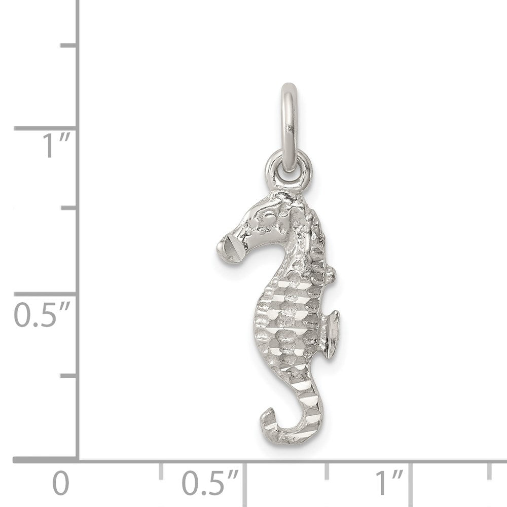 Sterling Silver Seahorse Charm