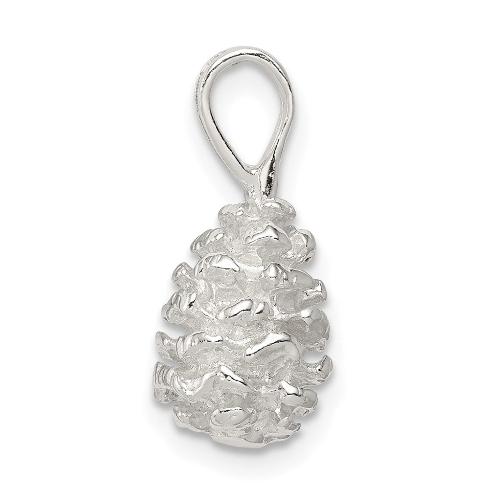 Sterling Silver Pinecone Charm