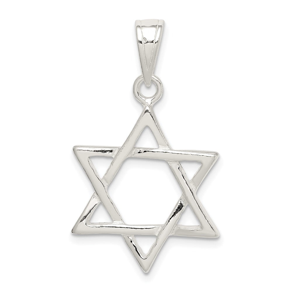 Sterling Silver Star of David Charm