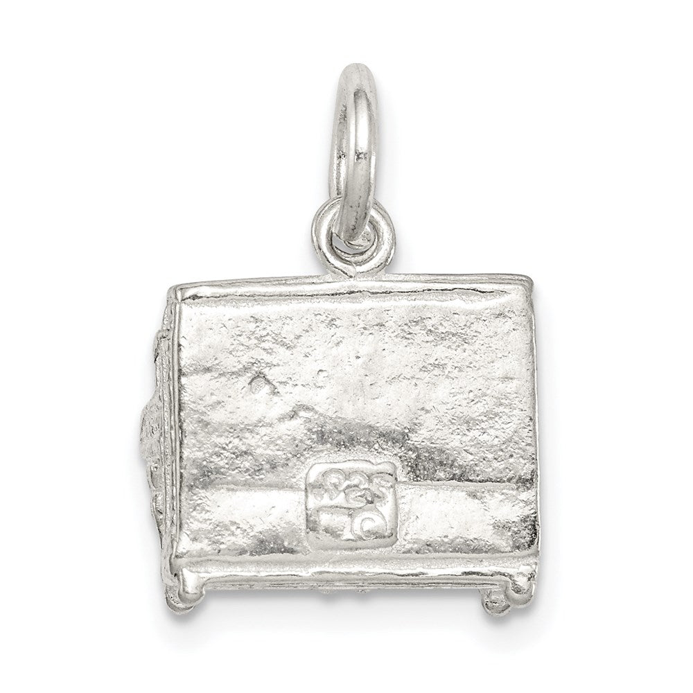 Sterling Silver Piano Charm