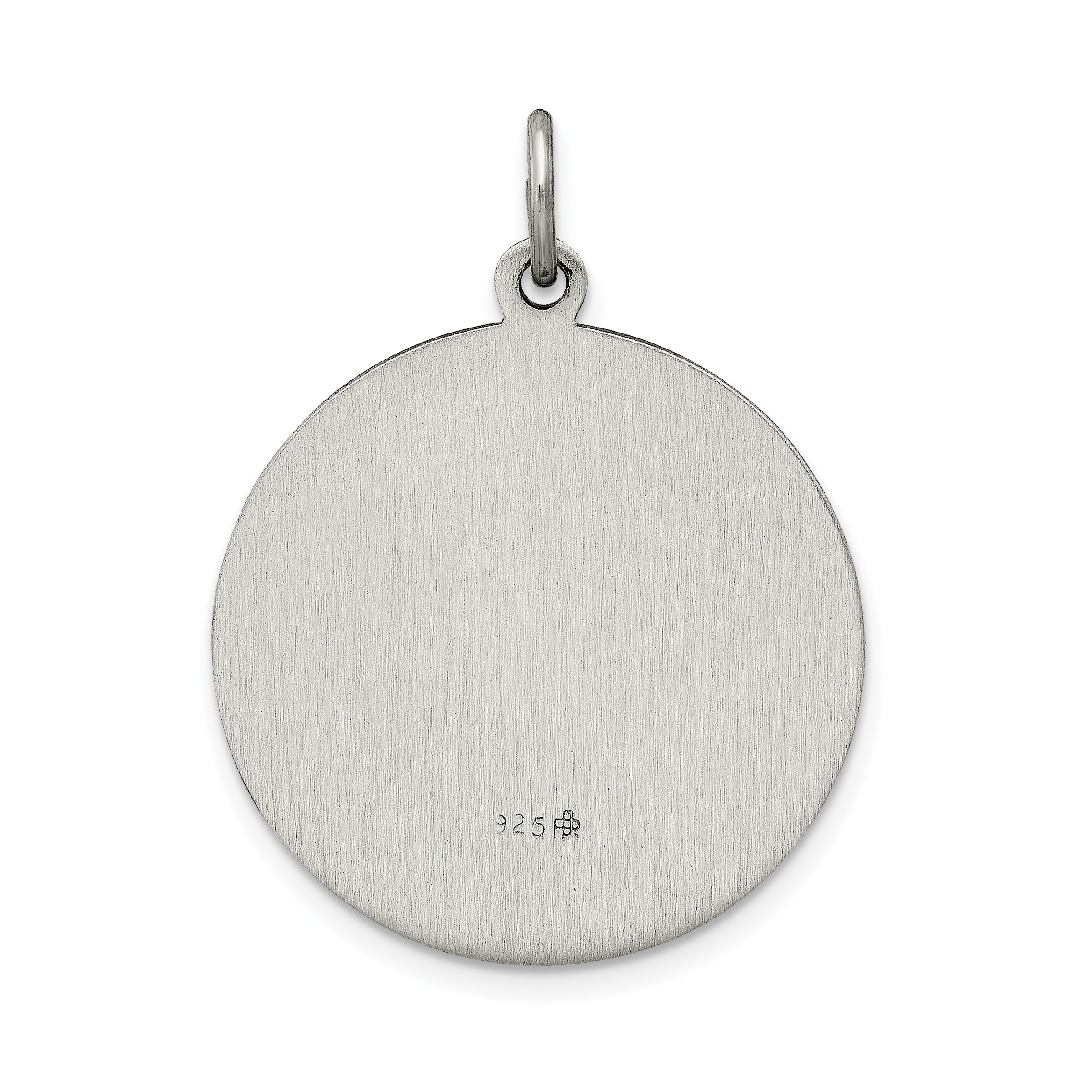 Sterling Silver Antiqued Saint Joseph Medal