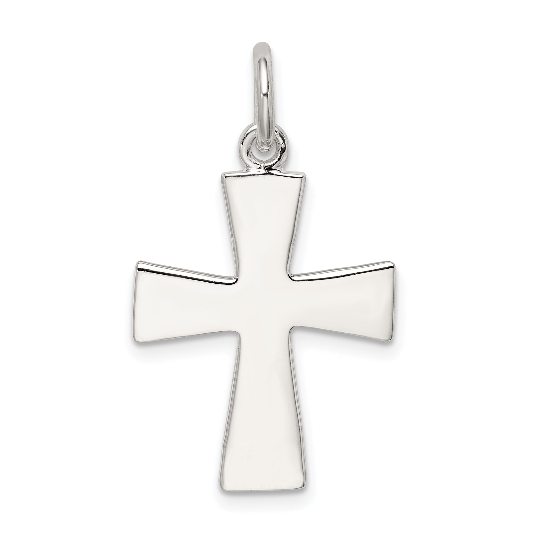 Sterling Silver Latin Cross Charm