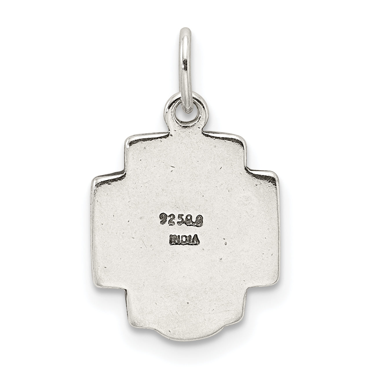 Sterling Silver Antiqued Ecce Homo Medal