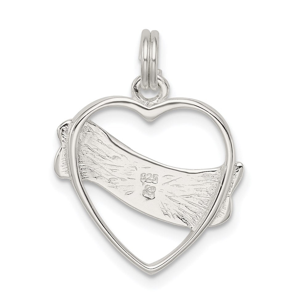 Sterling Silver Heart Charm