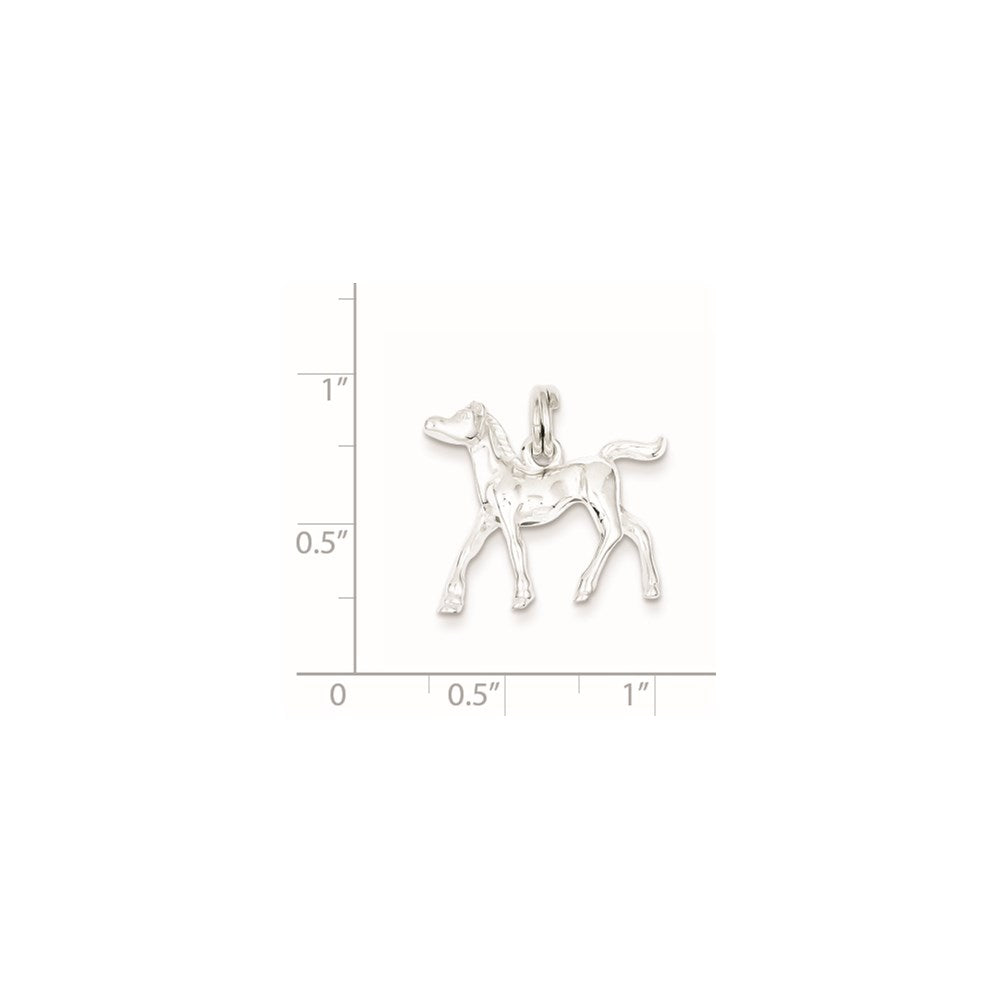 Sterling Silver Horse Charm