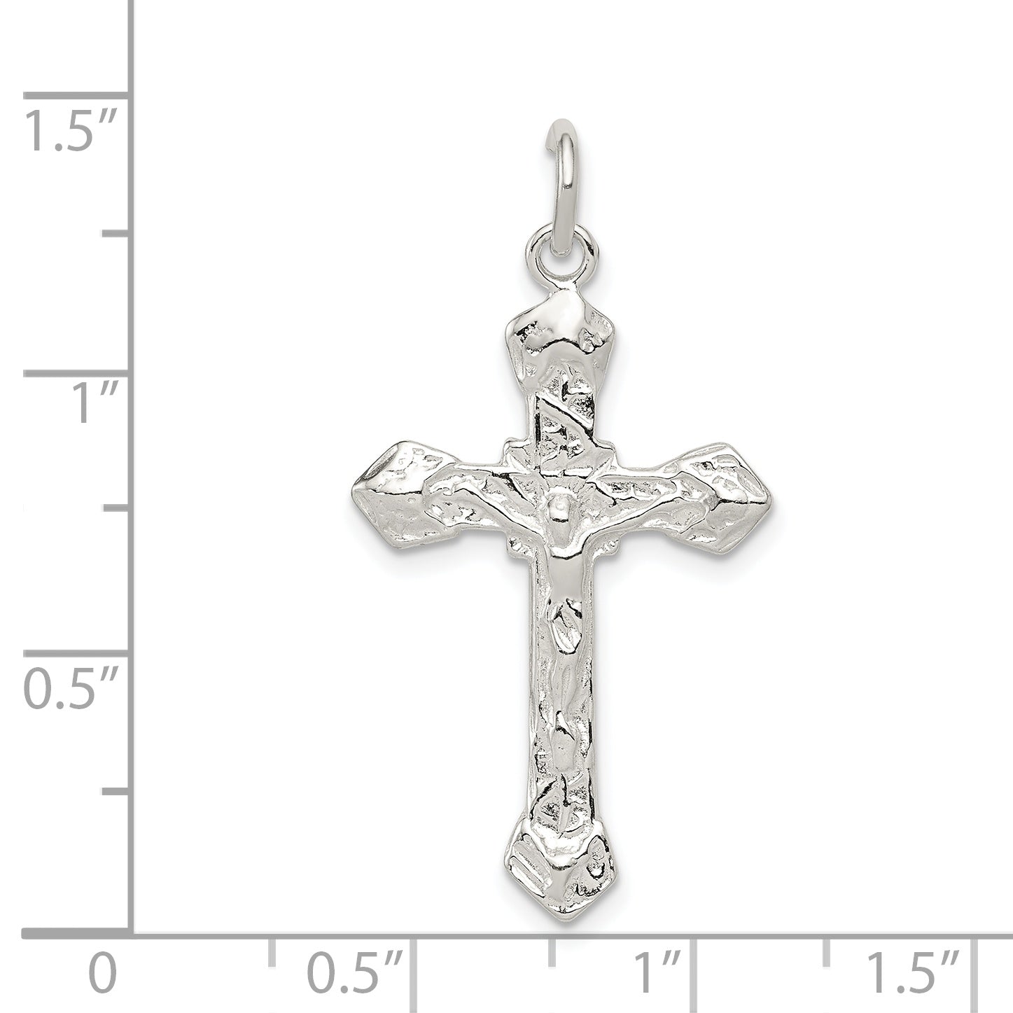 Sterling Silver Crucifix Pendant