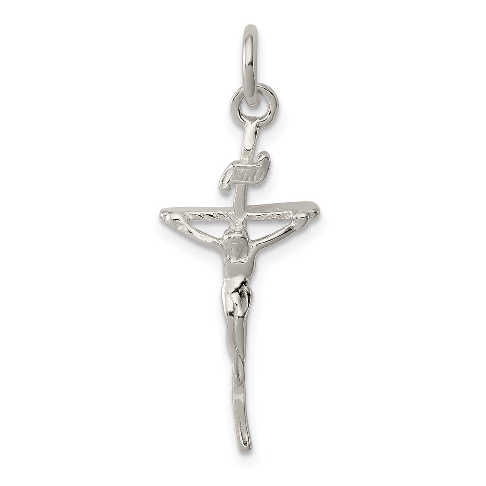 Sterling Silver INRI Crucifix Pendant