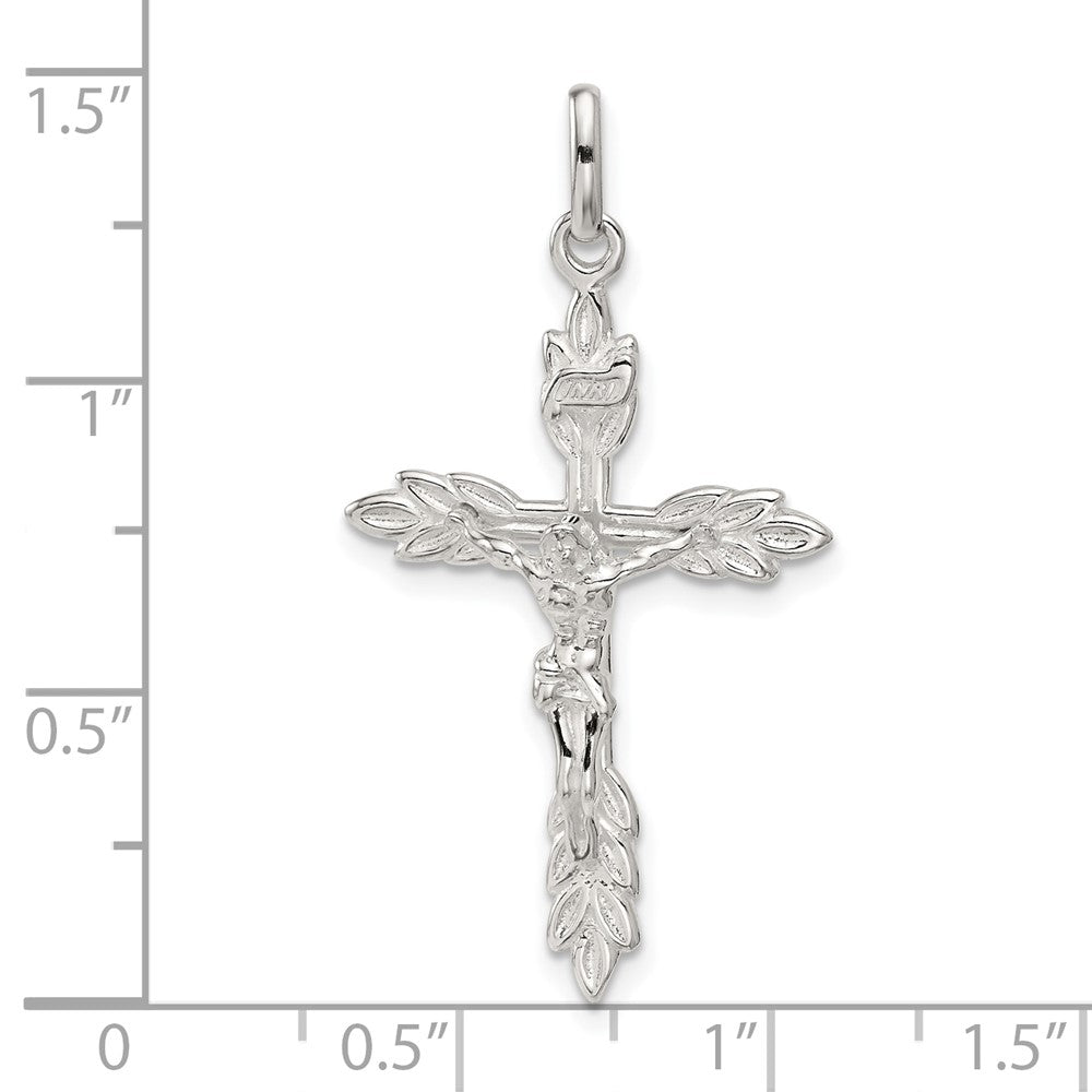 Sterling Silver INRI Crucifix Charm