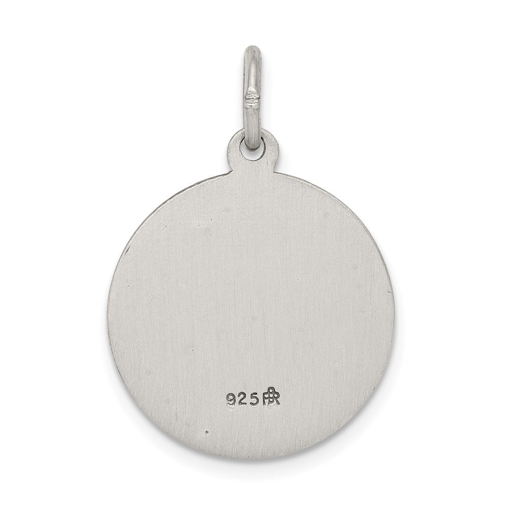 Sterling Silver Antiqued Saint Paul Medal