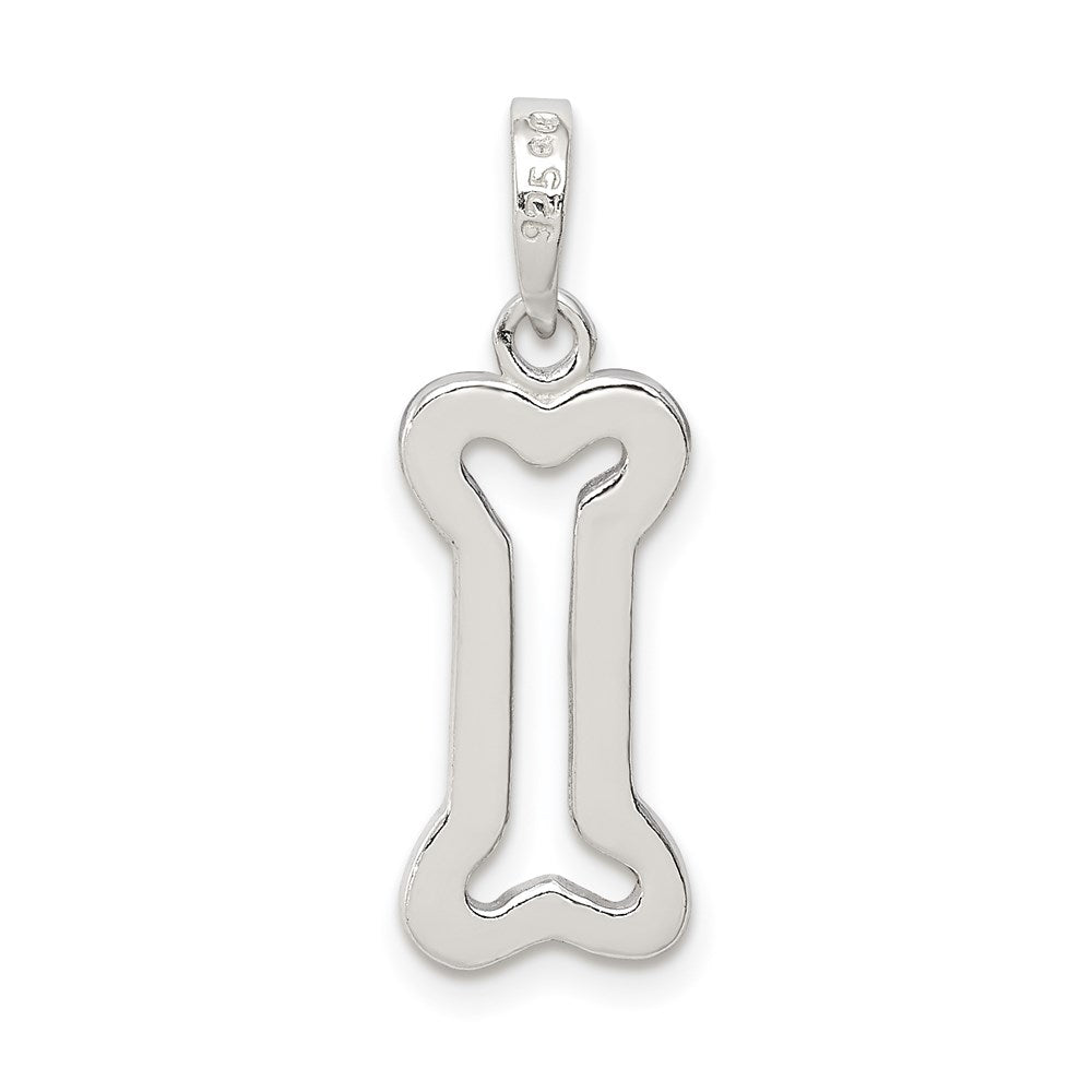 Sterling Silver Bone Pendant