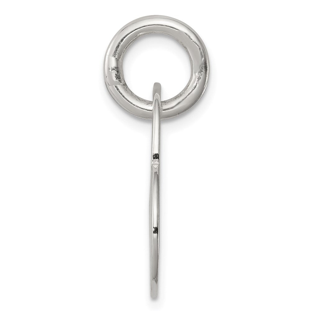 Sterling Silver Heart w/Cut Out Heart Charm