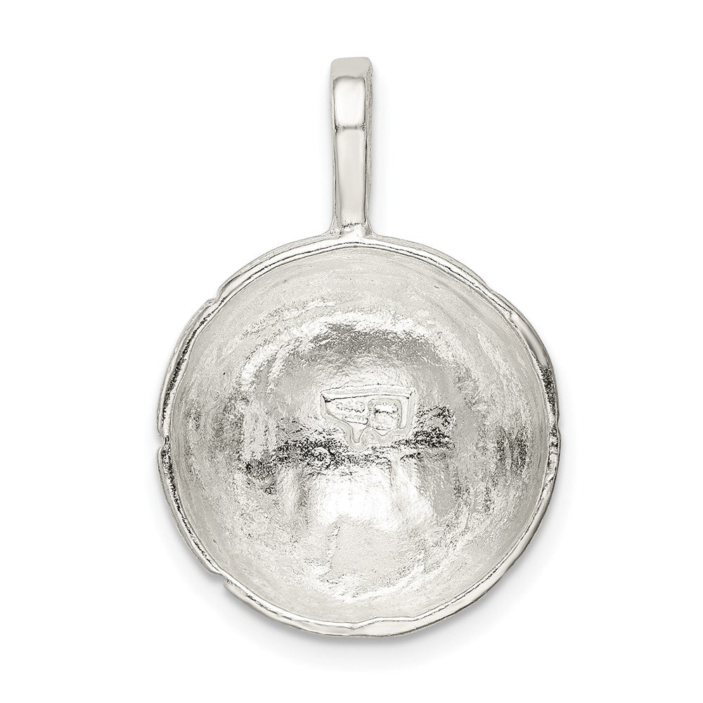 Sterling Silver Basketball Charm