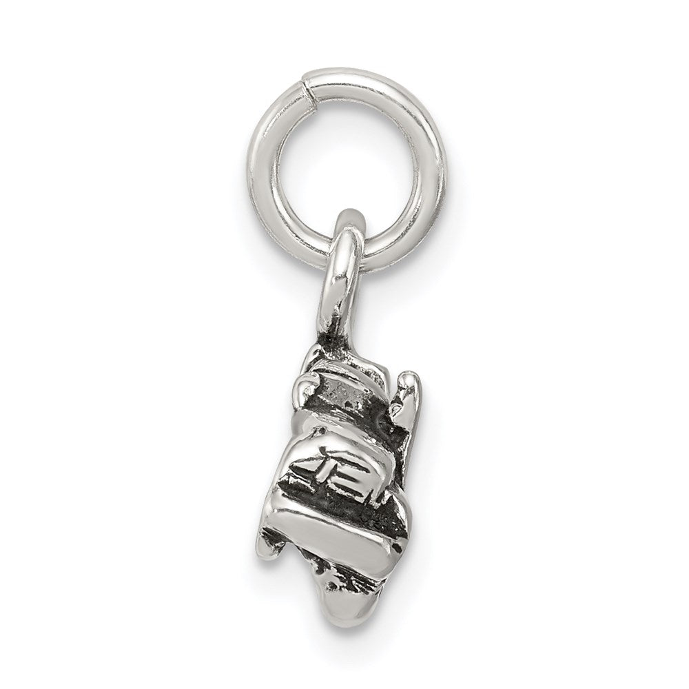 Sterling Silver Antiqued Truck Charm