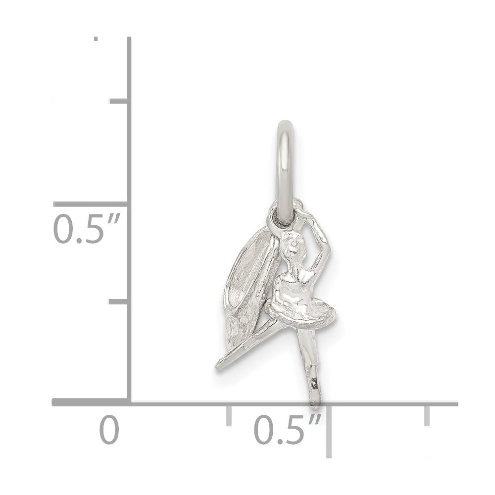 Sterling Silver Ballerina with Shoe Charm