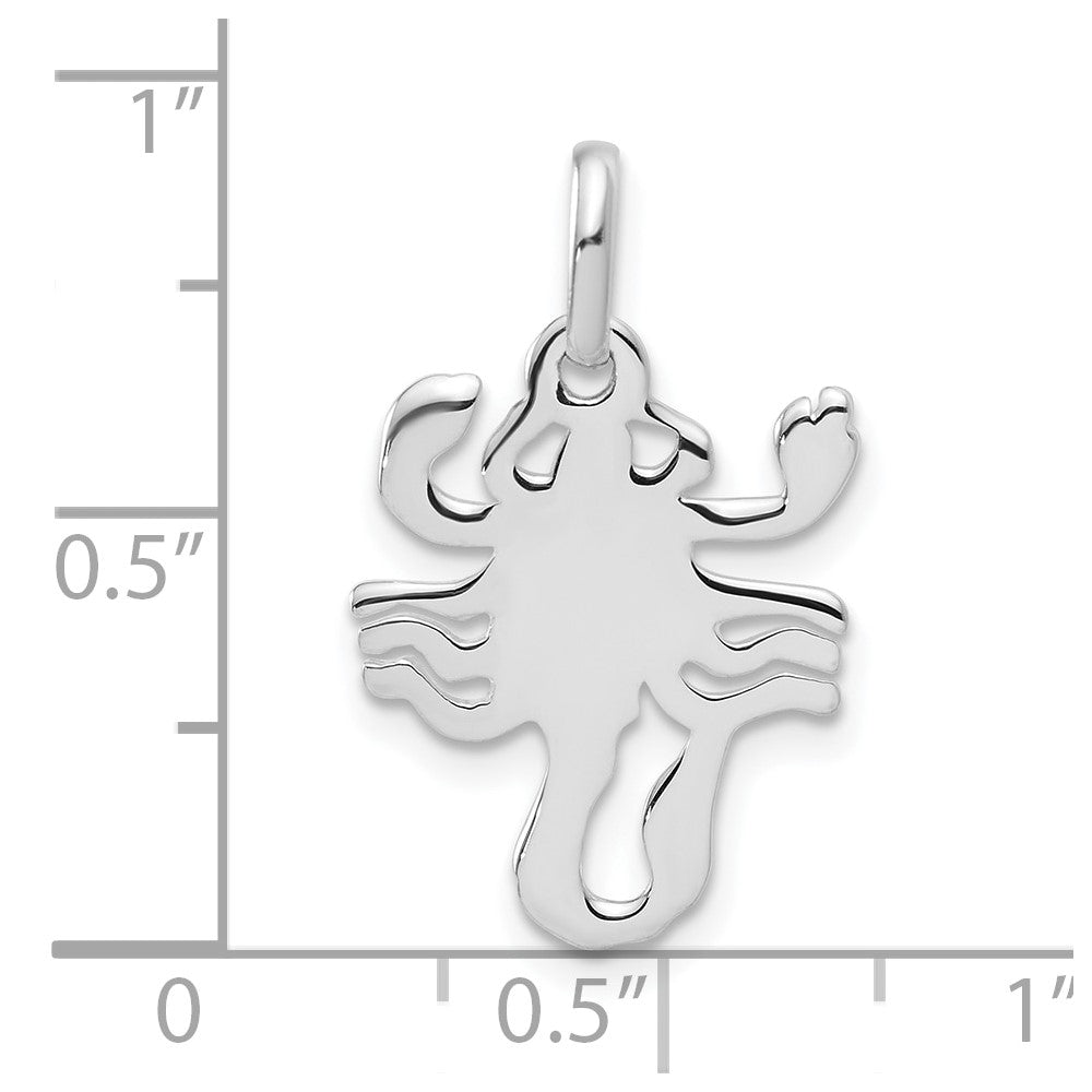 Sterling Silver Scorpion Charm