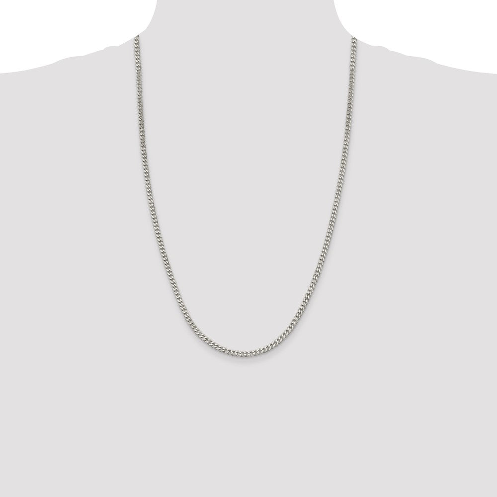 Sterling Silver 3.5mm Curb Chain