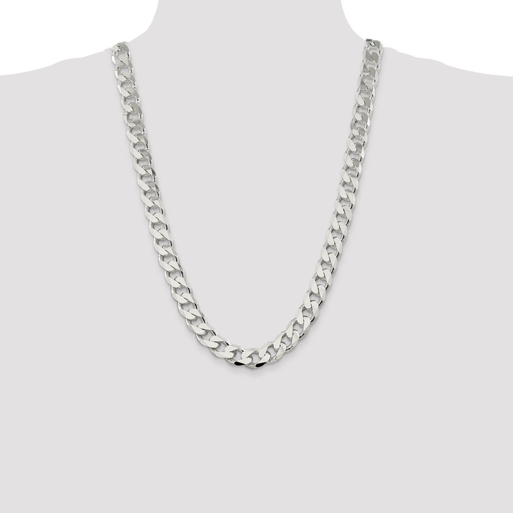 Sterling Silver 13mm Curb Chain