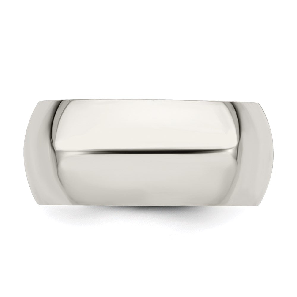 Sterling Silver 9mm Comfort Fit Size 10.5 Band