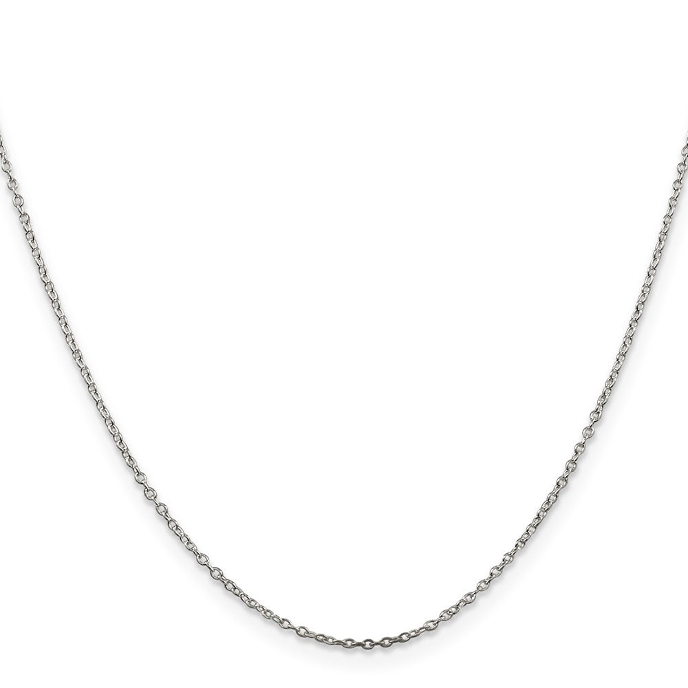 Sterling Silver 1mm Cable Chain