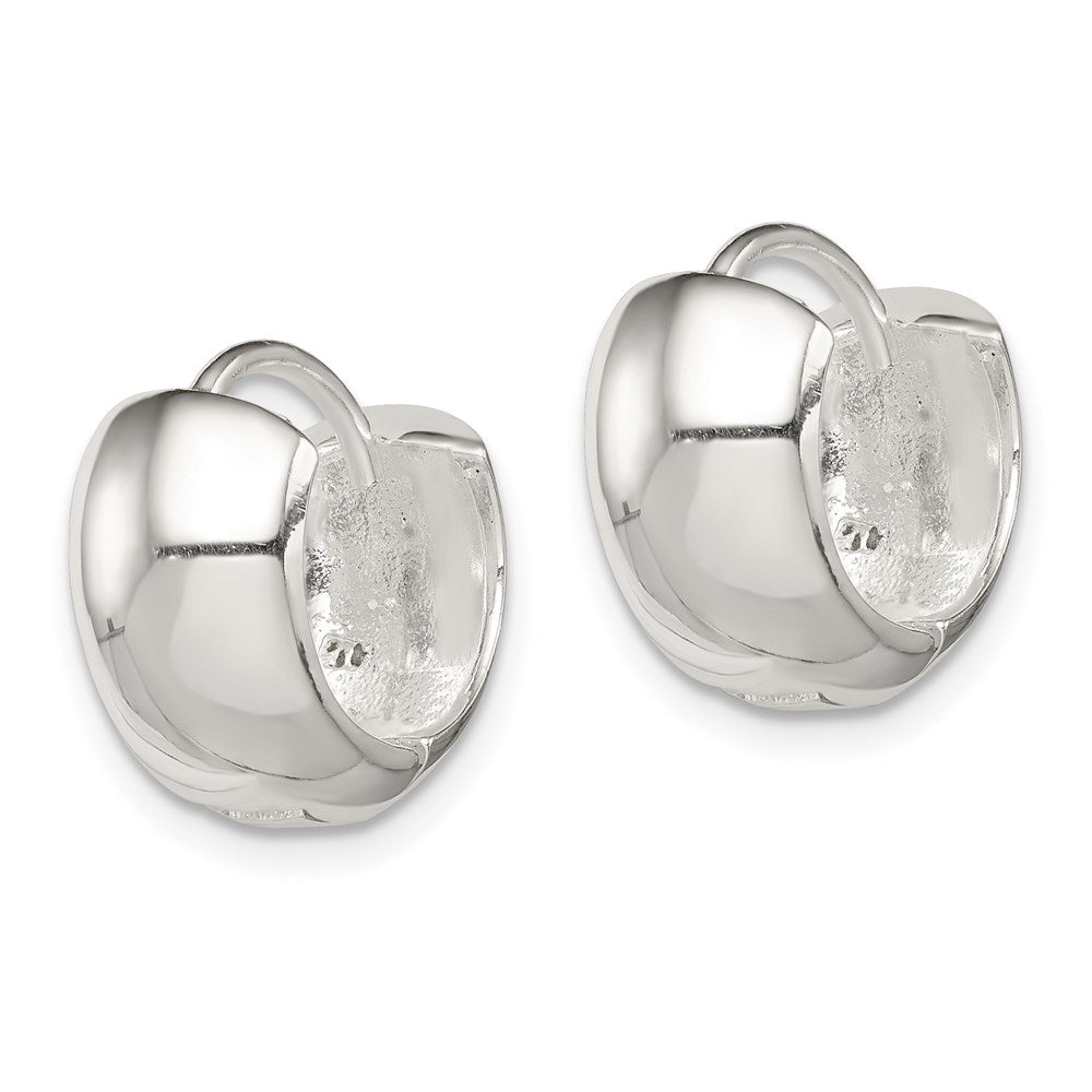 Sterling Silver Hinged Hoop Earrings