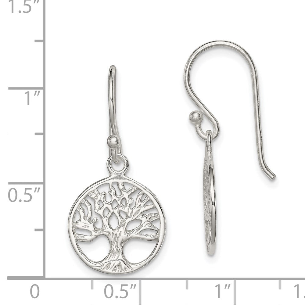 Sterling Silver Shepherd Hook Earrings