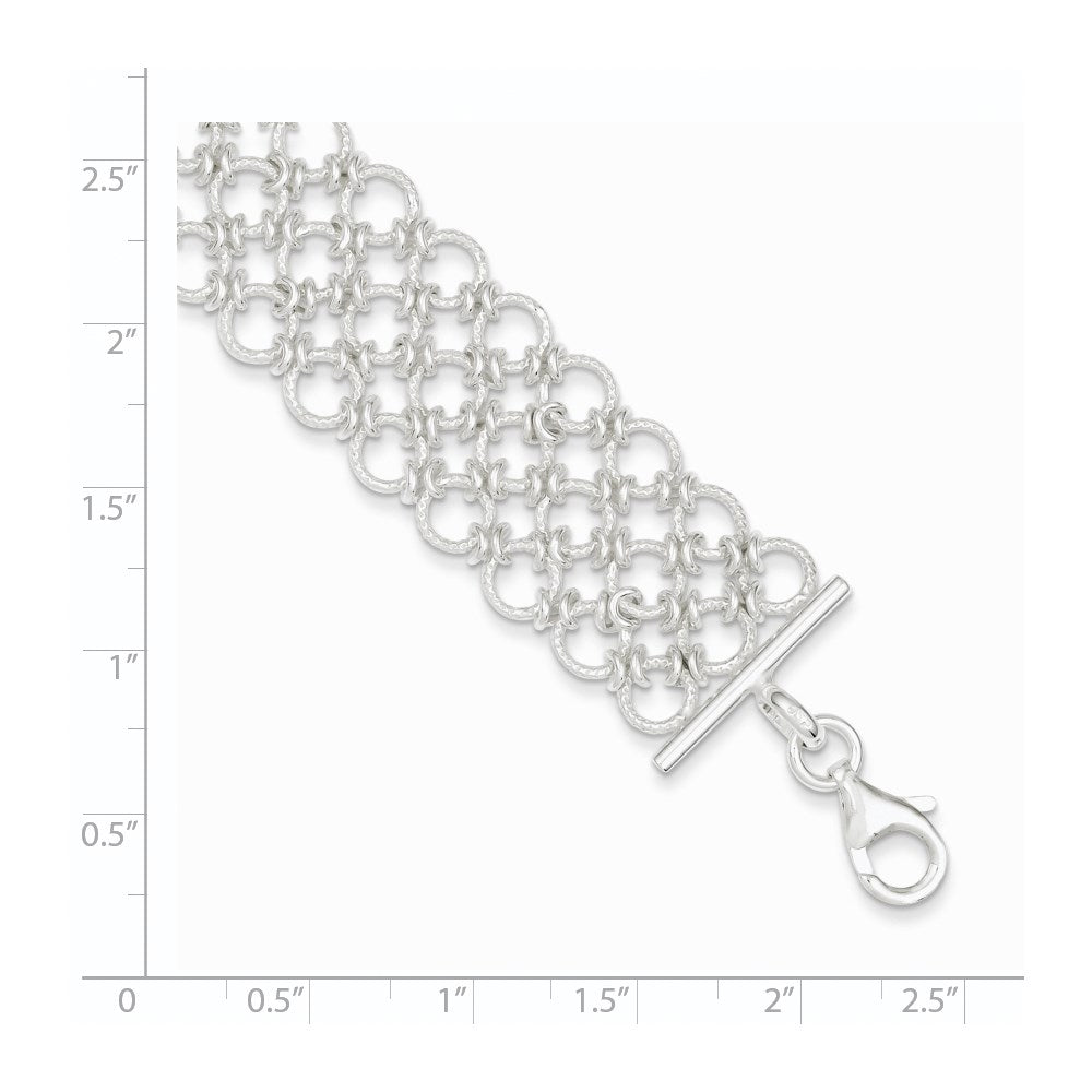 Sterling Silver Multi-Link Bracelet