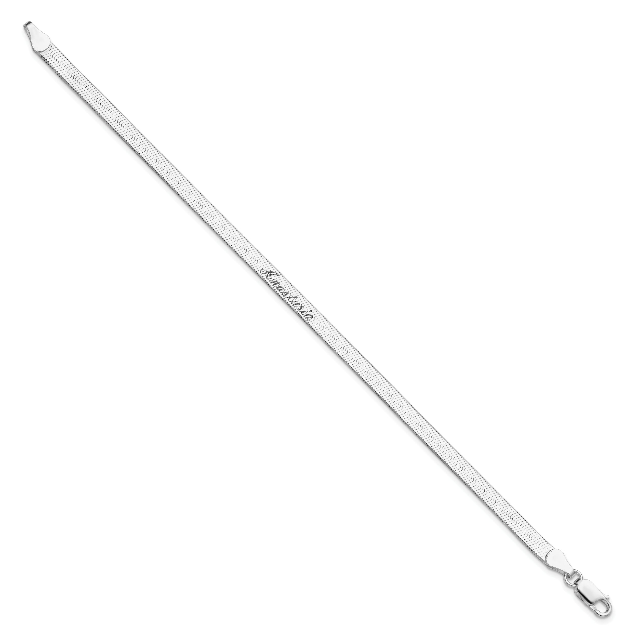 Sterling Silver 4.5mm Magic Herringbone Chain