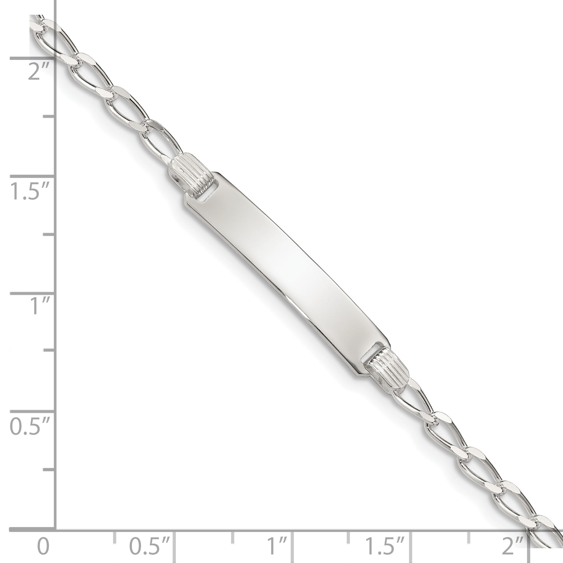 Sterling Silver Children's ID Bracelet