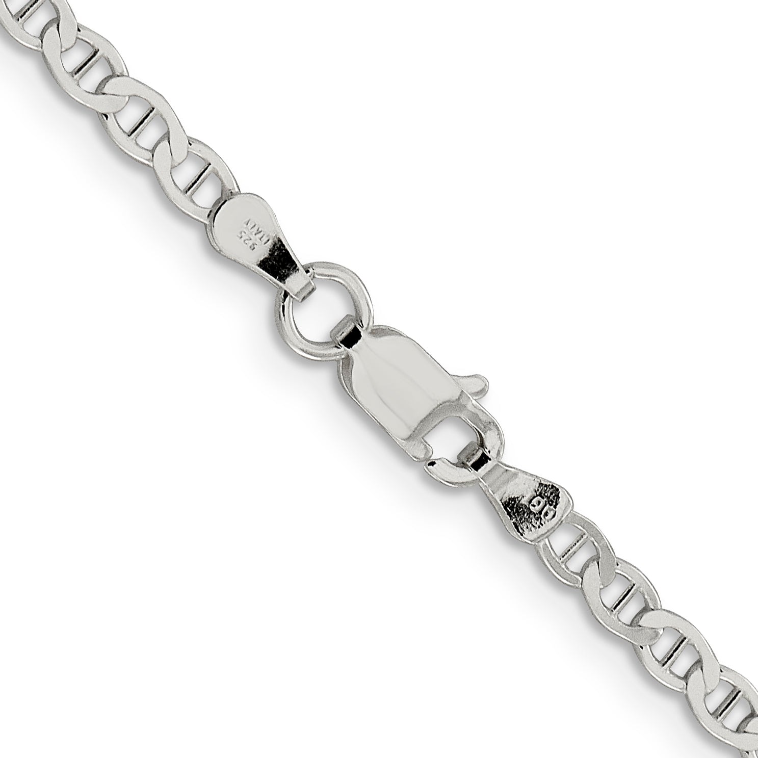 Sterling Silver 3.1mm Flat Anchor Chain